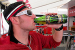 UberMonster - the warning read "if you can't open the cap, you probably shouldn't be drinking this".