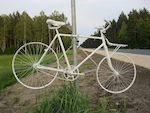 Ghostbike #2in Latvia