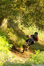 Last berm of the trail