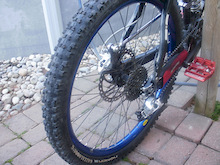 The back of the bike