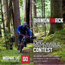 Win a 2013 Diamondback - DB Mountain Launch Contest Ending Soon!
